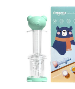 Ống bón thuốc ống bón sữa cho bé siicon gấu Siebarelo -MB02