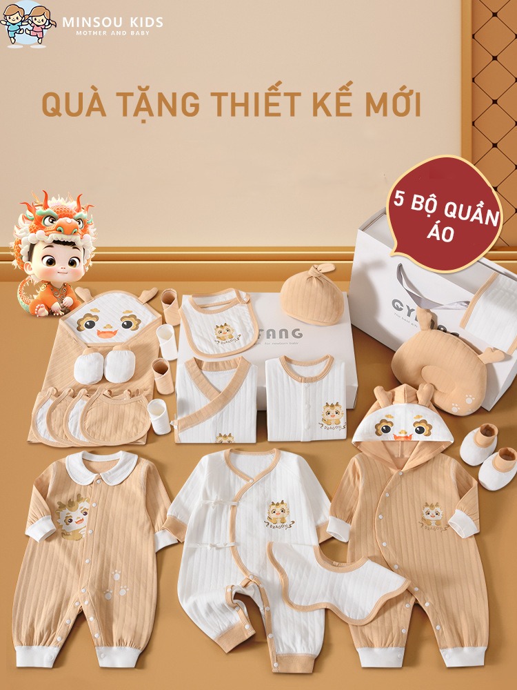 Set quà tặng sơ sinh đầy tháng