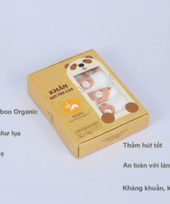 Hộp Khăn Sợi Tre Lụa-MB06