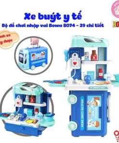 Bộ đồ chơi Xe buýt y tế