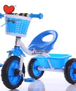 Xe đạp ba bánh giỏ mây trẻ em 2-5 tuổi -XD028